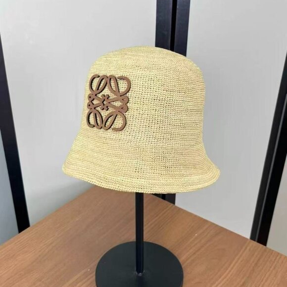 Loewe Straw Bucket Hat - Picture 2 of 4